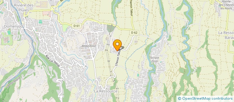 localisation de l'entreprise MADAME SANDRINE SONGORO  SAINTE-MARIE