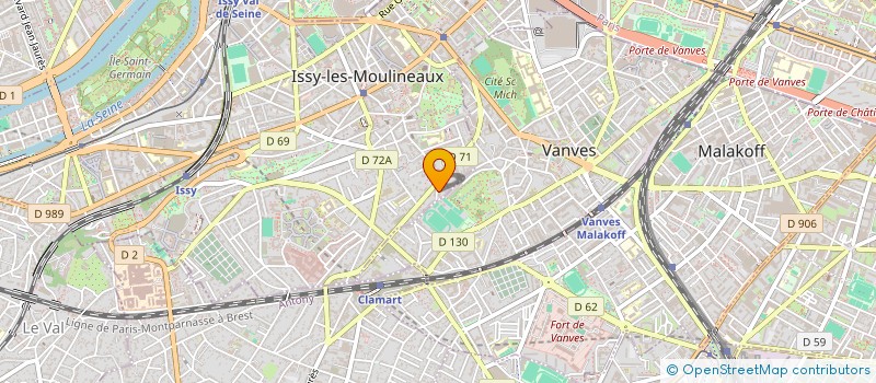 localisation de l'entreprise MADAME SANDRINE SONIGO à ISSY-LES-MOULINEAUX