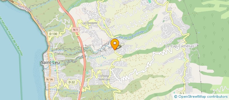 localisation de l'entreprise MADAME SANDRINE SORIN  SAINT-LEU