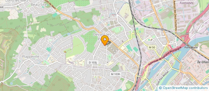 localisation de l'entreprise MADAME SANDRINE SORNIQUE  METZ