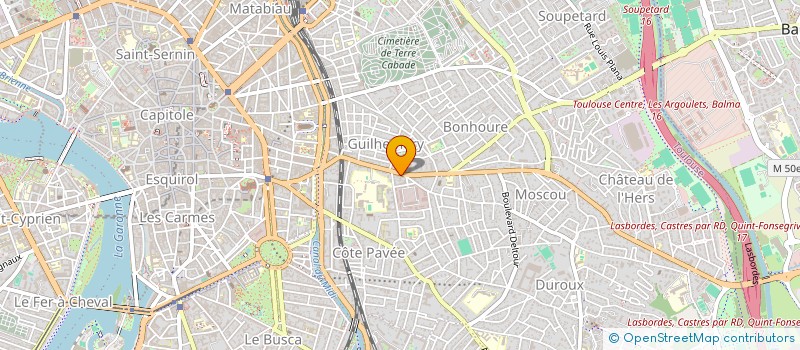 localisation de l'entreprise MADAME SANDRINE STABLEAU à TOULOUSE