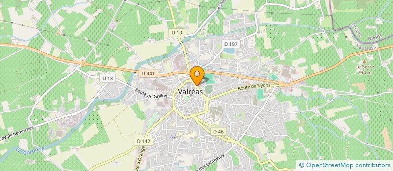 localisation de l'entreprise MADAME SANDRINE STANTINA à VALREAS