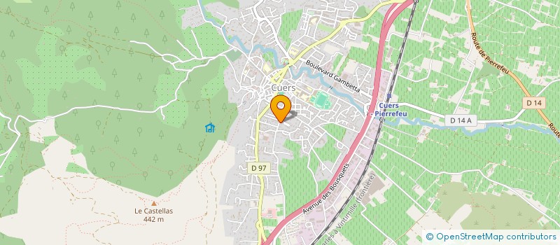 localisation de l'entreprise MADAME SANDRINE STARDA  CUERS