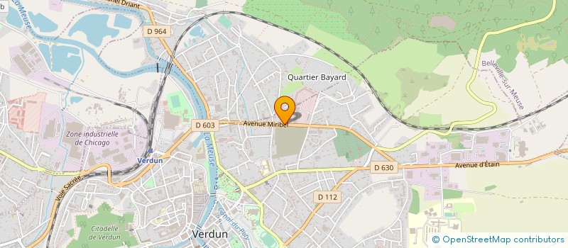 localisation de l'entreprise MADAME SANDRINE STEIN  CHARNY-SUR-MEUSE