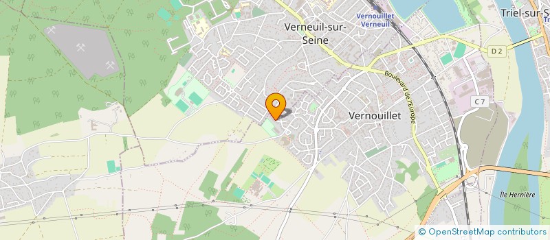 localisation de l'entreprise MADAME SANDRINE STELIANIDES à VERNOUILLET