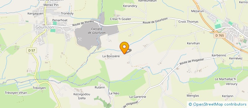 localisation de l'entreprise MADAME SANDRINE STEPHAN  PLONEIS