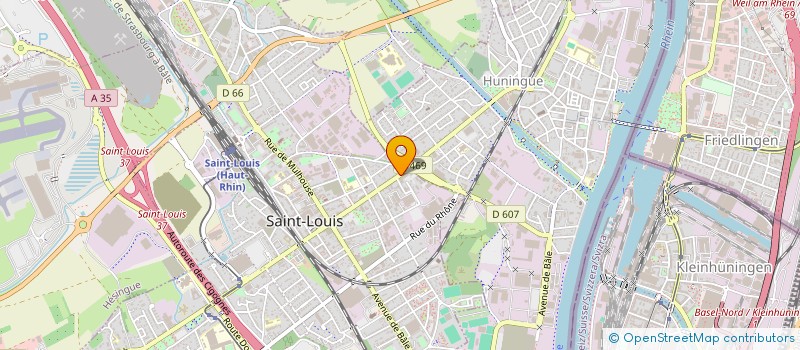 localisation de l'entreprise MADAME SANDRINE STORA à SAINT-LOUIS