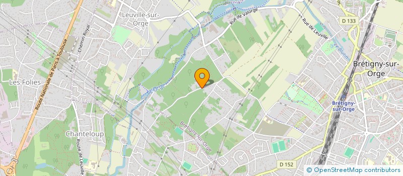 localisation de l'entreprise MADAME SANDRINE TABEAU à BRETIGNY-SUR-ORGE