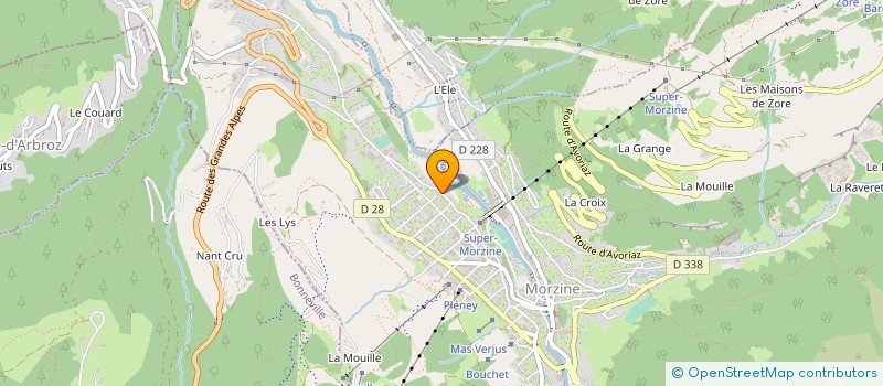 localisation de l'entreprise MADAME SANDRINE TABERLET à MORZINE