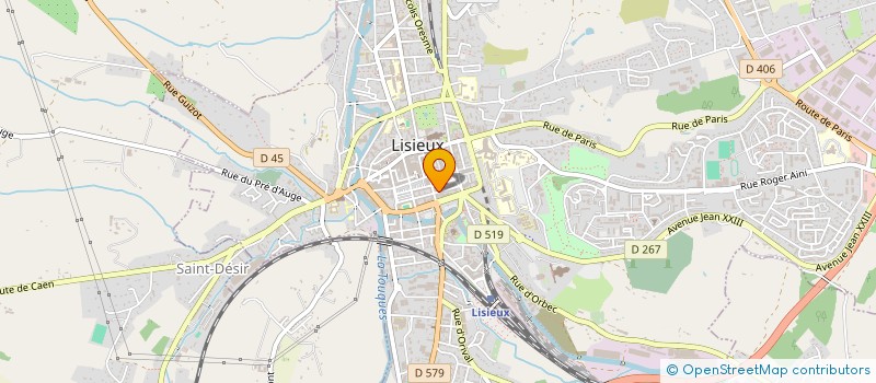 localisation de l'entreprise MADAME SANDRINE TABESSE à LISIEUX