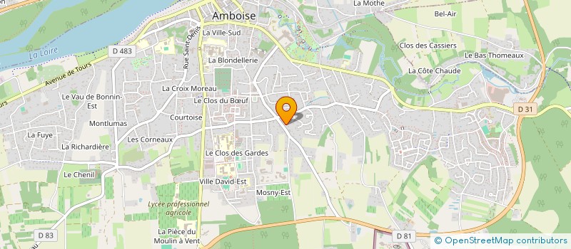 localisation de l'entreprise MADAME SANDRINE TAECK  AMBOISE