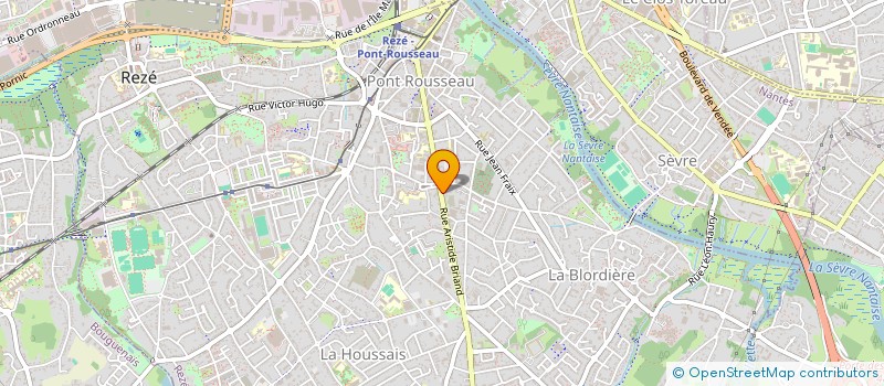 localisation de l'entreprise MADAME SANDRINE TANGUY  REZE