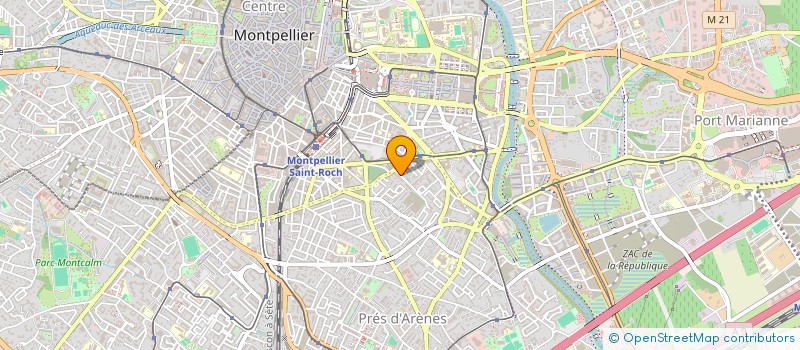 localisation de l'entreprise MADAME SANDRINE TANNIERE à MONTPELLIER