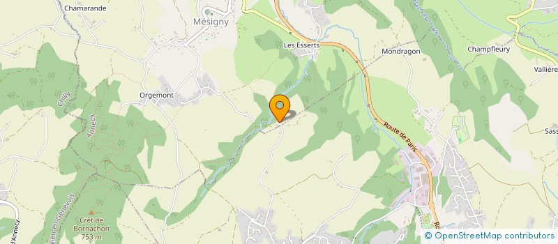 localisation de l'entreprise MADAME SANDRINE TERRACOL  ANTHY-SUR-LEMAN