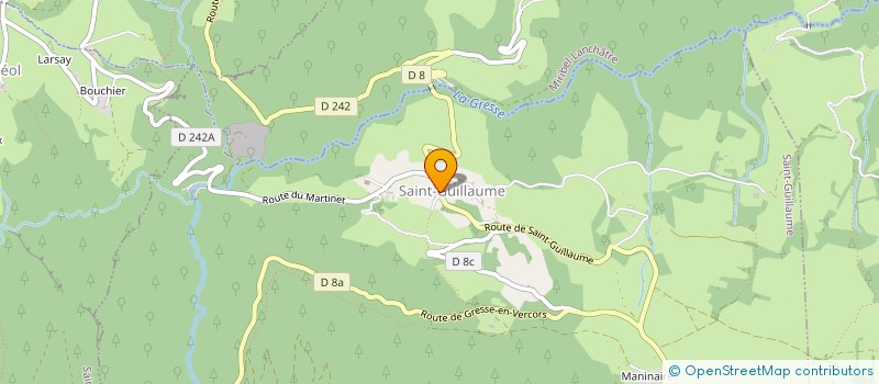 localisation de l'entreprise MADAME SANDRINE TERRIER  SAINT-GUILLAUME