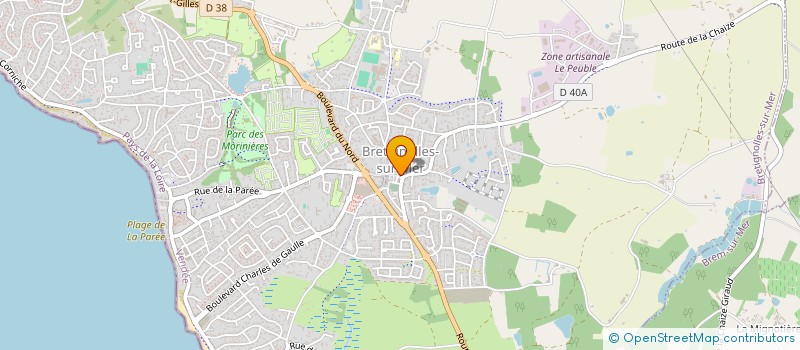 localisation de l'entreprise MADAME SANDRINE TESTE  BRETIGNOLLES-SUR-MER