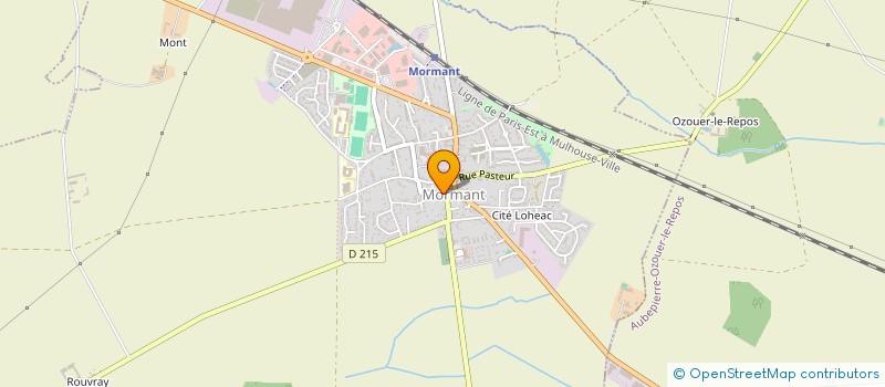 localisation de l'entreprise MADAME SANDRINE THEAUDIN  MORMANT