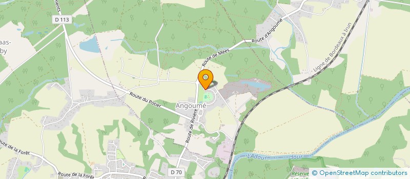 localisation de l'entreprise MADAME SANDRINE THEBAULT  ANGOUME