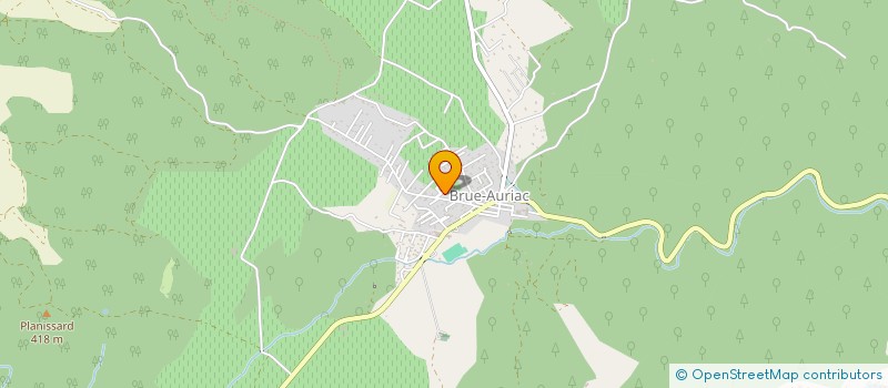 localisation de l'entreprise MADAME SANDRINE THERON à BRUE-AURIAC