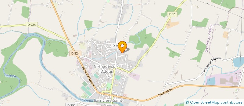 localisation de l'entreprise MADAME SANDRINE THIRION à GRENADE-SUR-L'ADOUR