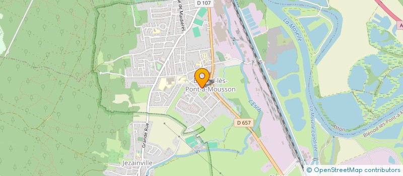 localisation de l'entreprise MADAME SANDRINE THOMAS  BLENOD-LES-PONT-A-MOUSSON