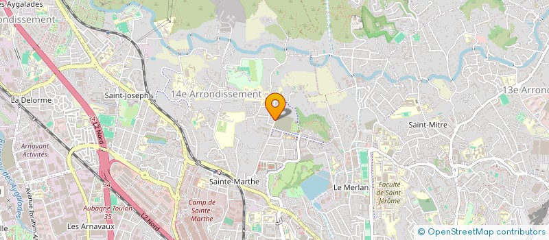 localisation de l'entreprise MADAME SANDRINE THOUVENOT à MARSEILLE
