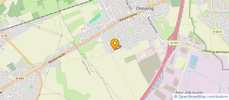 localisation de l'entreprise MADAME SANDRINE THUILLIER  ONNAING