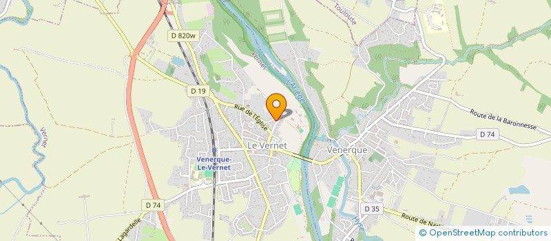 localisation de l'entreprise MADAME SANDRINE TIFFOUNET  VERNET