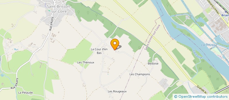 localisation de l'entreprise MADAME SANDRINE TILLAY à SAINT-BRISSON-SUR-LOIRE