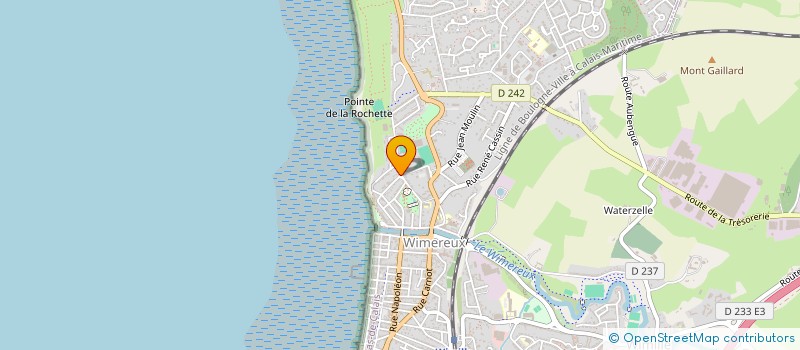 localisation de l'entreprise MADAME SANDRINE TILLIER à WIMEREUX