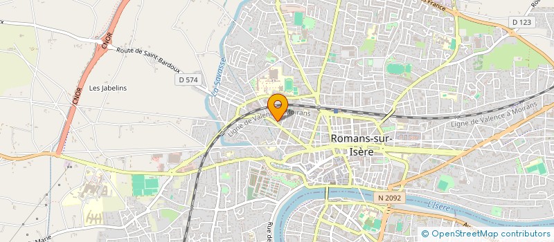 localisation de l'entreprise MADAME SANDRINE TIRAVY  SAINT-SAUVEUR