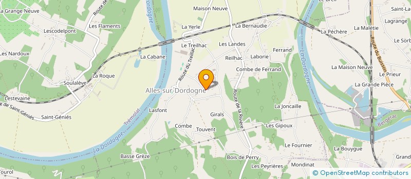 localisation de l'entreprise MADAME SANDRINE TOGNARELLI à MARNAC