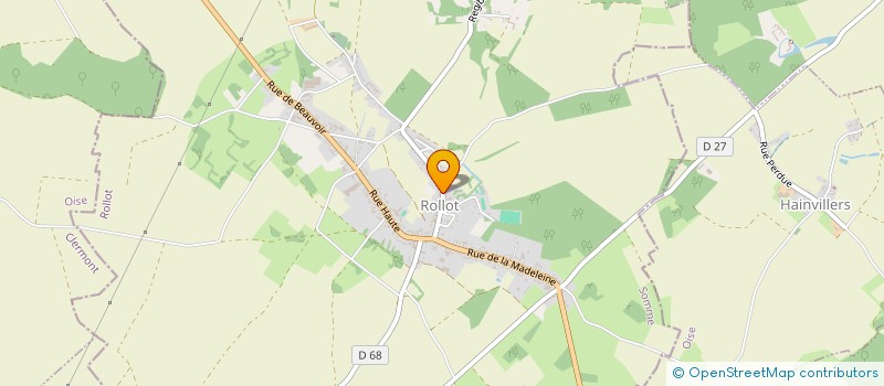 localisation de l'entreprise MADAME SANDRINE TOUPART  ROLLOT