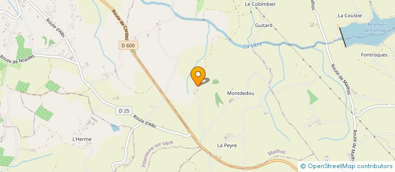 localisation de l'entreprise MADAME SANDRINE TOUSSAINT à MAILHOC