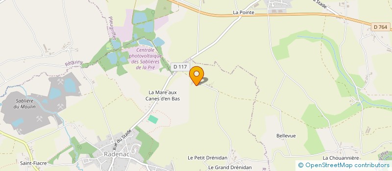 localisation de l'entreprise MADAME SANDRINE TOUZARD à RADENAC