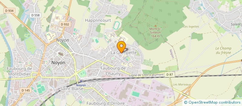 localisation de l'entreprise MADAME SANDRINE TOUZOUIGHT  NOYON