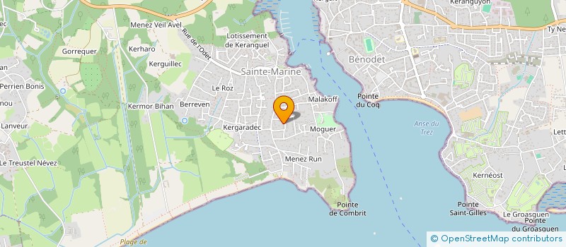 localisation de l'entreprise MADAME SANDRINE TREGUER  COMBRIT