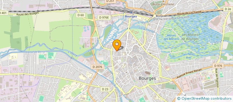 localisation de l'entreprise MADAME SANDRINE TREU à BOURGES