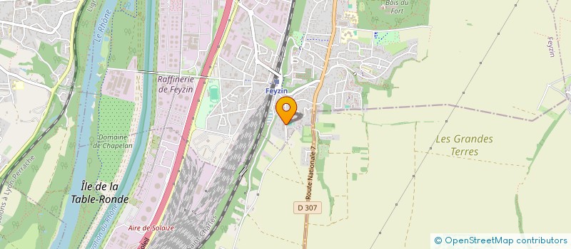 localisation de l'entreprise MADAME SANDRINE TRIBOLLET  FEYZIN