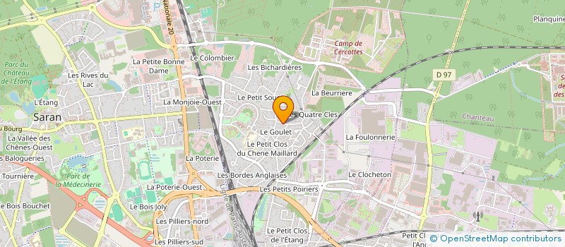 localisation de l'entreprise MADAME SANDRINE TRIPAULT à SARAN