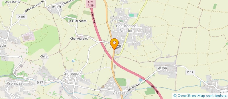 localisation de l'entreprise MADAME SANDRINE TROUILHE  COMBRONDE