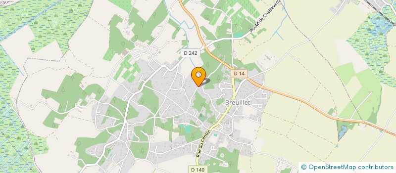 localisation de l'entreprise MADAME SANDRINE TROUSSU DU PARROY à BREUILLET