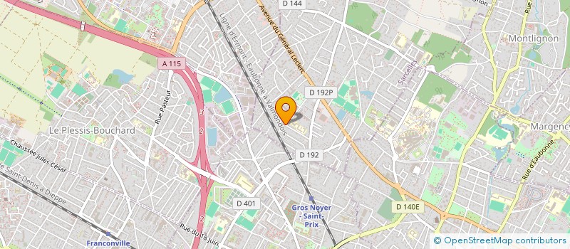 localisation de l'entreprise MADAME SANDRINE TRUC à SAINT-PRIX