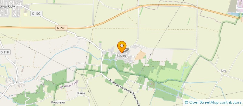 localisation de l'entreprise MADAME SANDRINE TURPAULT  SAINT-SYMPHORIEN