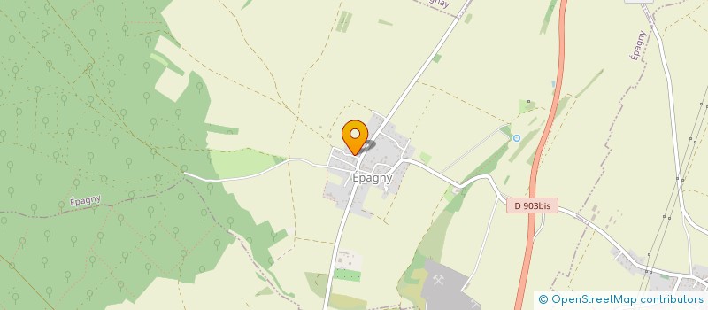 localisation de l'entreprise MADAME SANDRINE URBAIN à EPAGNY