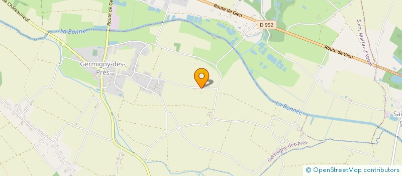 localisation de l'entreprise MADAME SANDRINE VACOSSIN à GERMIGNY-DES-PRES