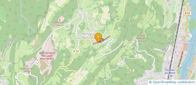 localisation de l'entreprise MADAME SANDRINE VALEZI à POLEYMIEUX-AU-MONT-D'OR