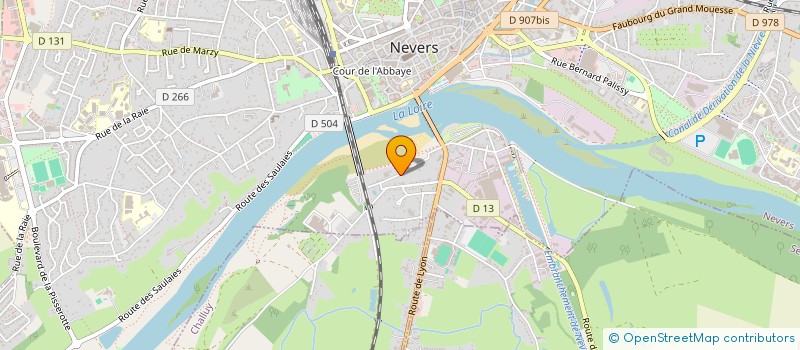 localisation de l'entreprise MADAME SANDRINE VALLET  NEVERS