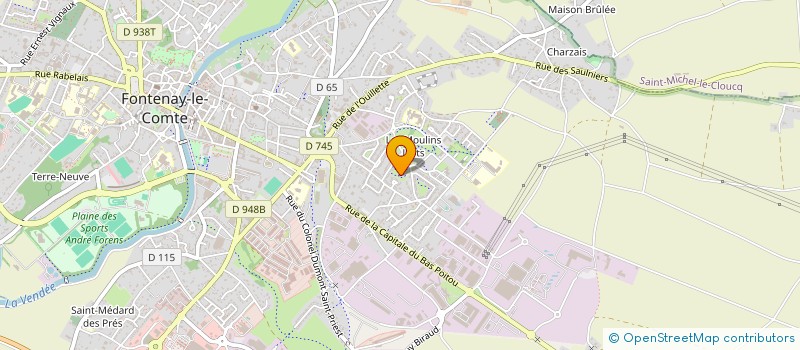 localisation de l'entreprise MADAME SANDRINE VAN MULLEM à FONTENAY-LE-COMTE