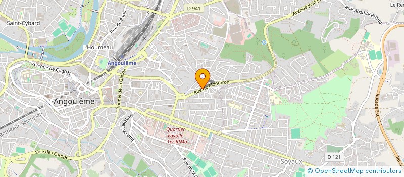 localisation de l'entreprise MADAME SANDRINE VAN PARYS à ANGOULEME